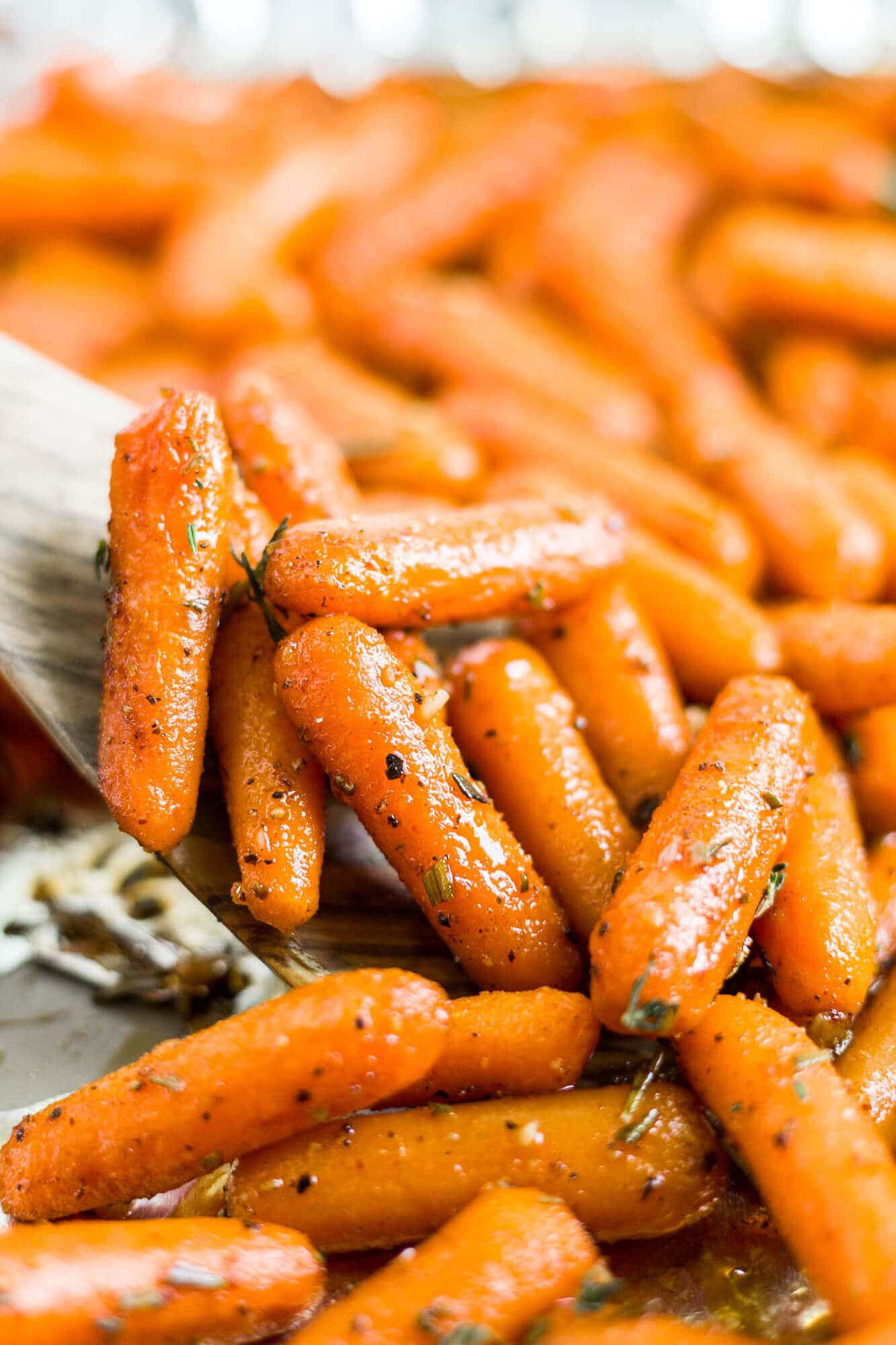 maple glazed carrots