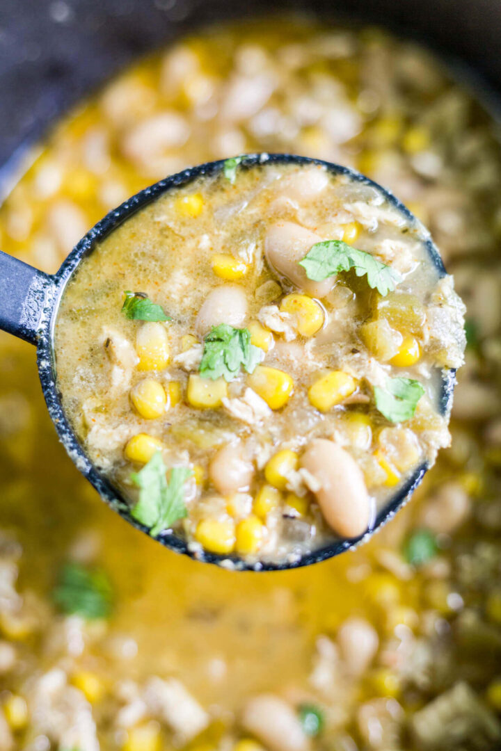 Crockpot Healthy White Chicken Chili What Molly Made