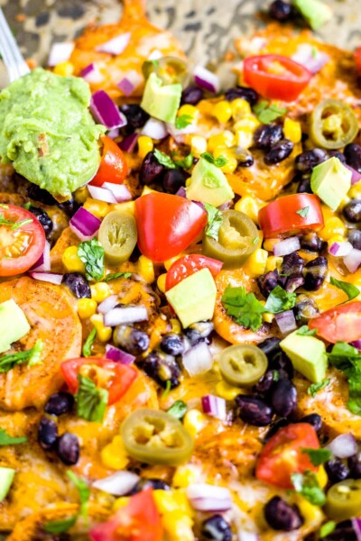 Loaded Sweet Potato Nachos