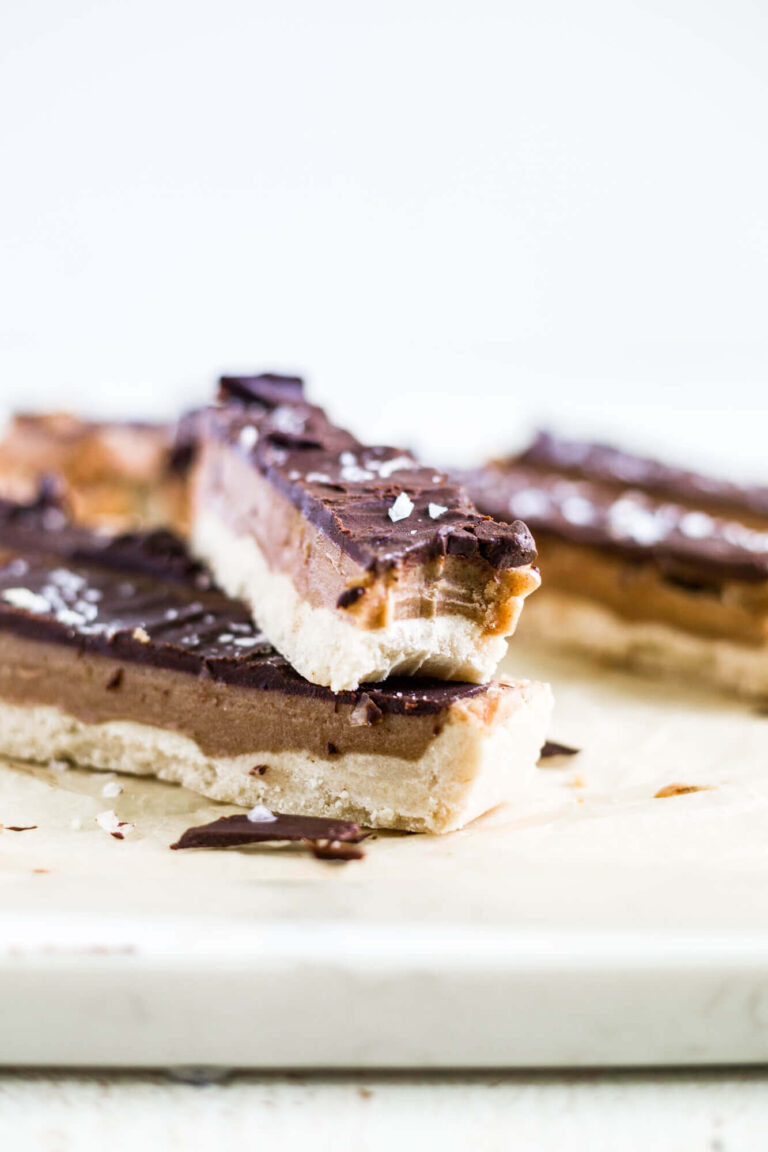 homemade twix bars