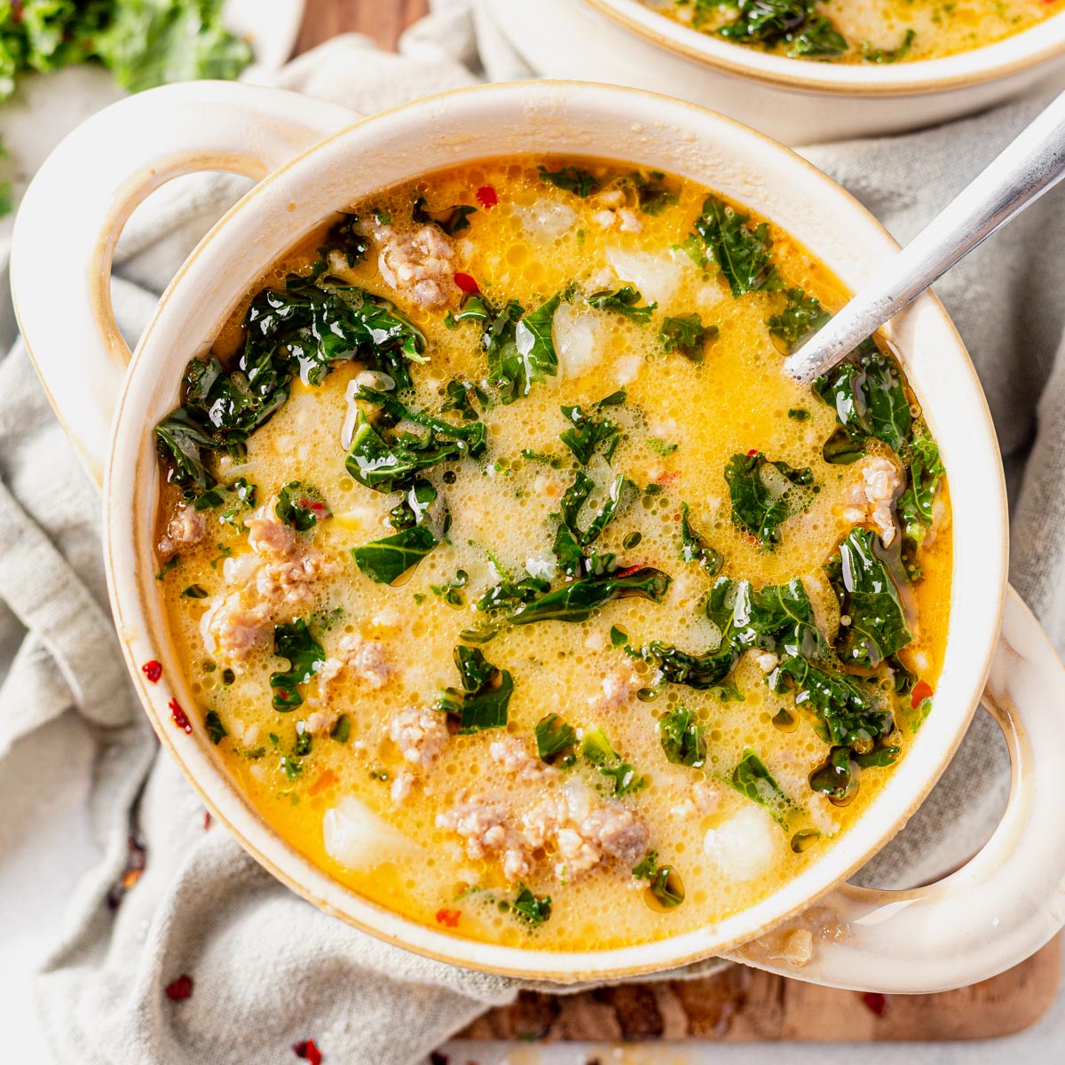 Zuppa Toscana Soup - The Cozy Cook