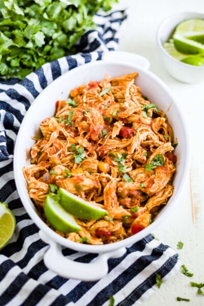 Instant Pot Salsa Chicken | What Molly Made