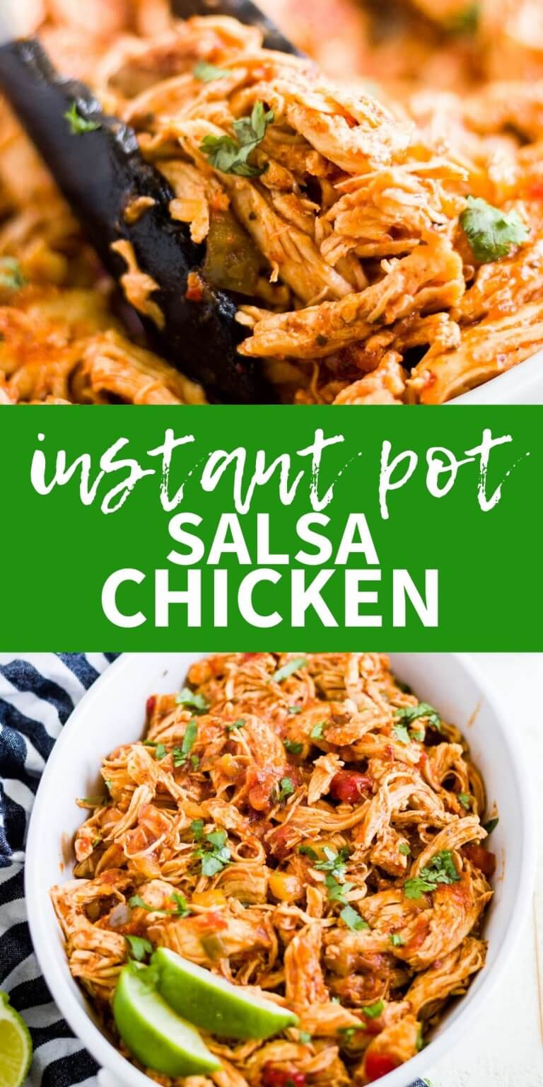 Instant Pot Salsa Chicken - What Molly Made
