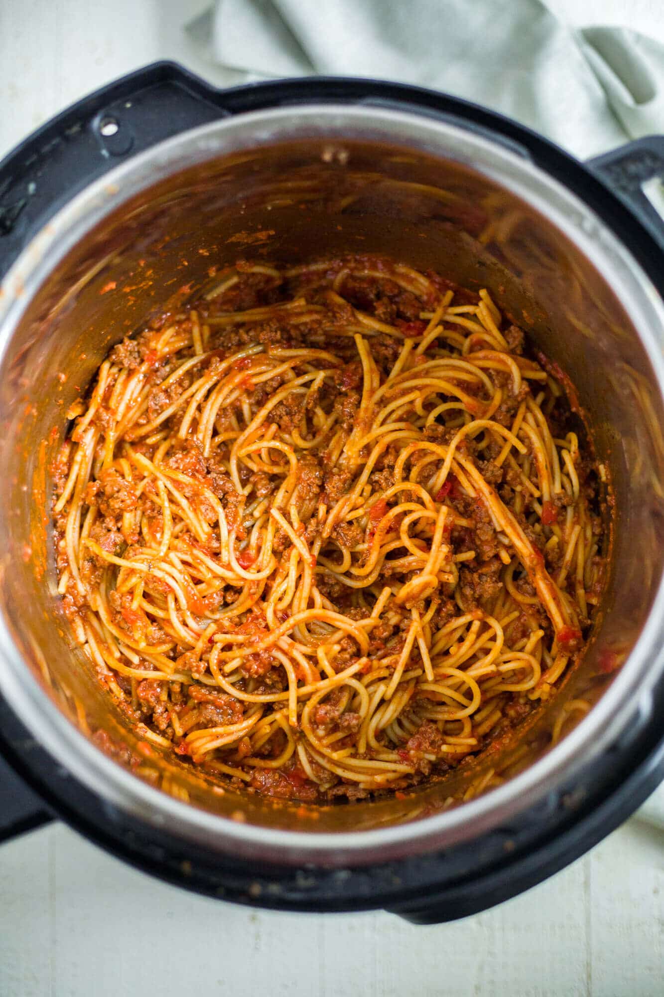 Instant Pot Spaghetti | What Molly Made