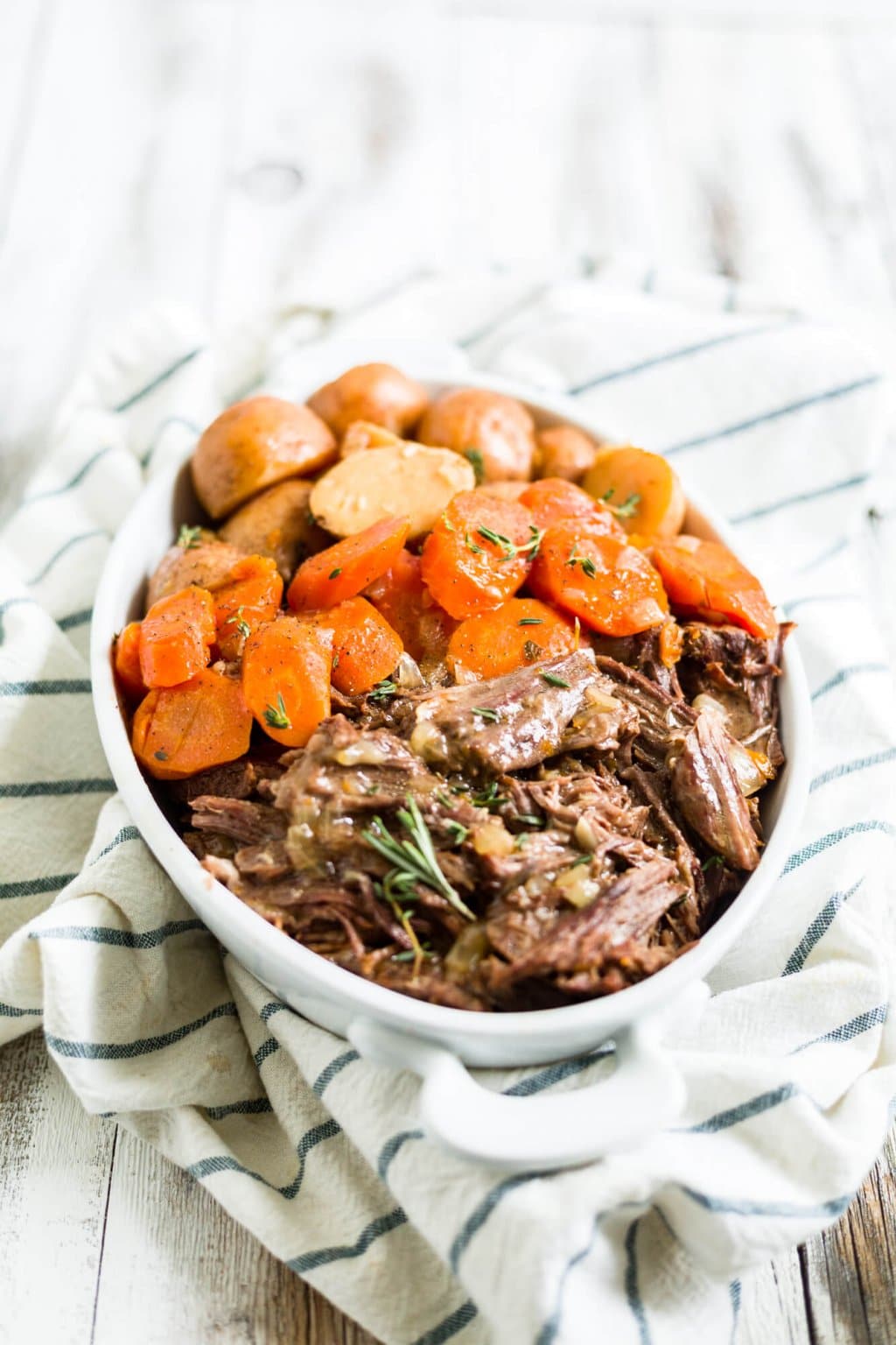 Instant Pot Pot Roast and Potatoes What Molly Made