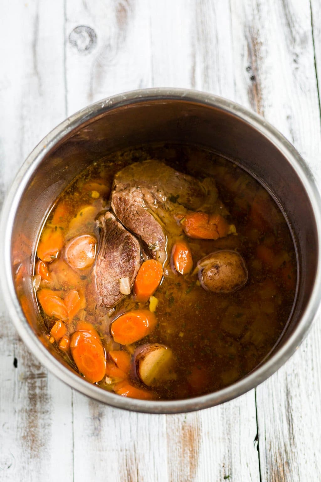 Instant Pot Pot Roast and Potatoes What Molly Made