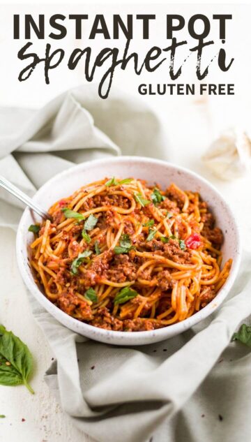 Instant Pot Spaghetti | What Molly Made