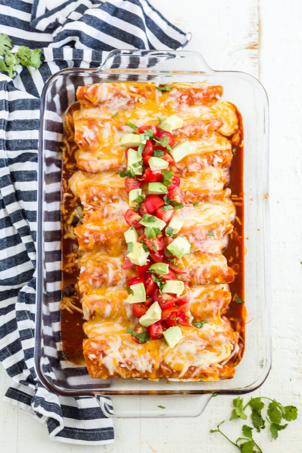 Healthy Chicken Enchiladas What Molly Made