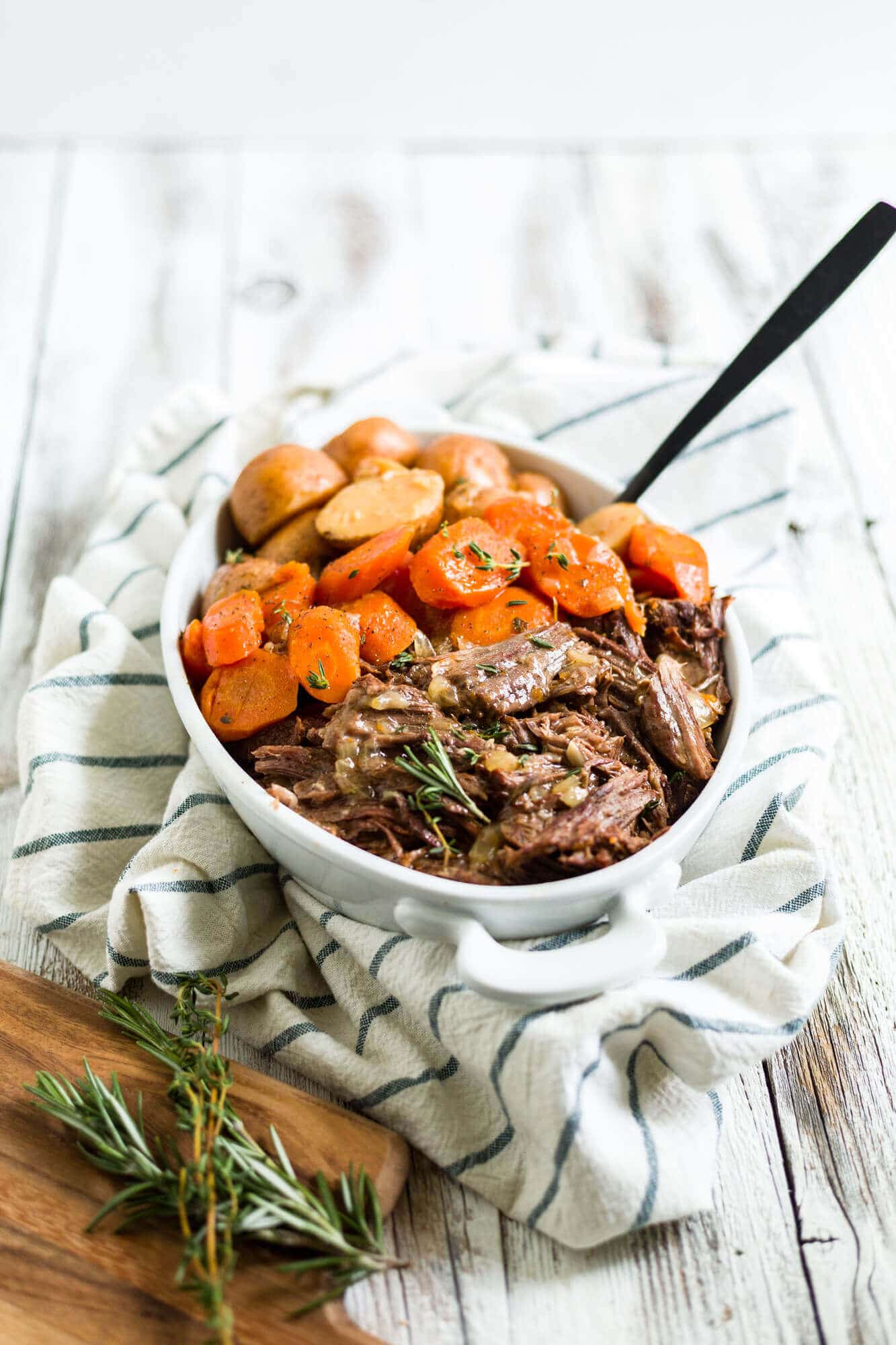 Instant Pot Pot Roast and Potatoes What Molly Made