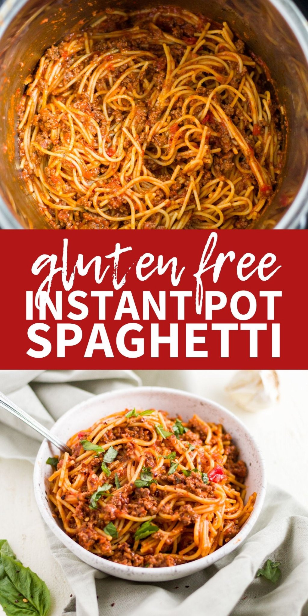 Instant Pot Spaghetti - What Molly Made