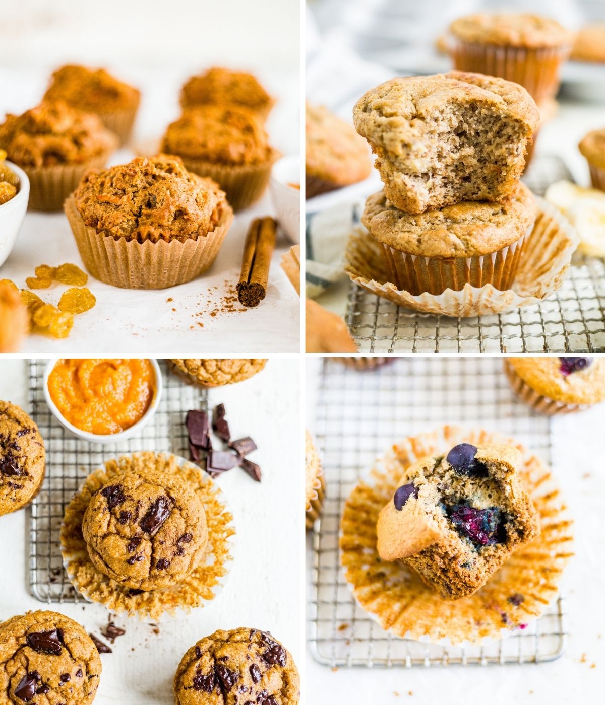 The Best Egg & Sugar Free Blender Muffins For Toddlers - The Mama Notes