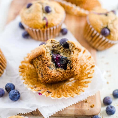 Blueberry Lactation Muffins - What Molly Made