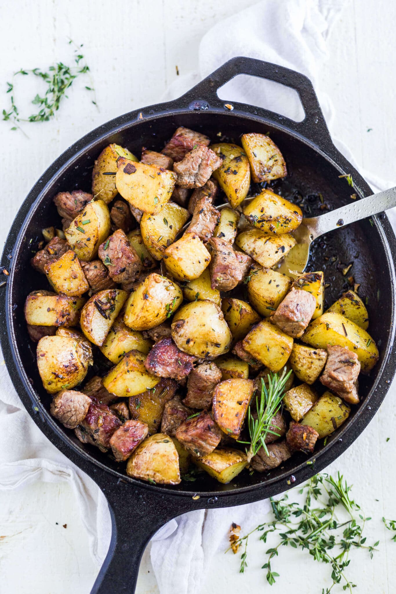 Herby Garlic Steak Bites What Molly Made 