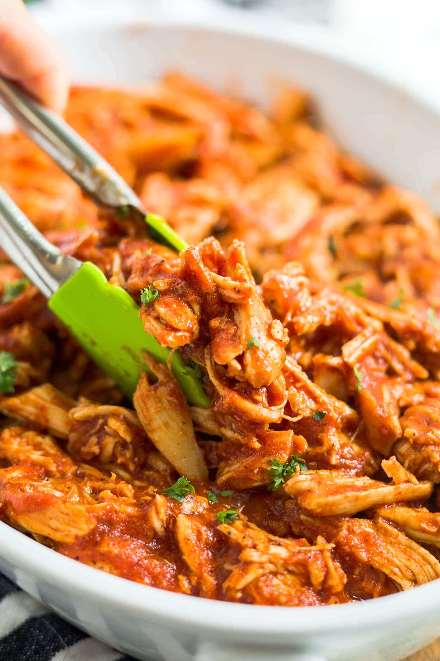 Best Crock Pot BBQ Pulled Chicken [Paleo] | What Molly Made