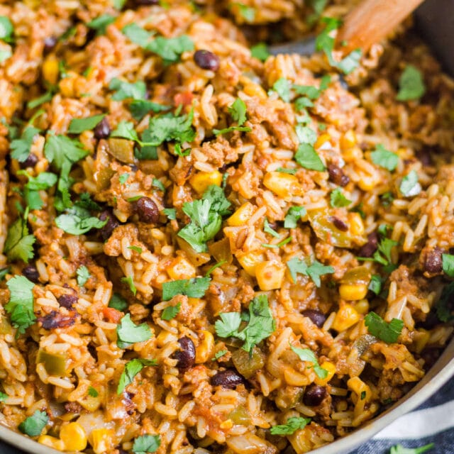 Mexican Ground Beef and Rice | What Molly Made