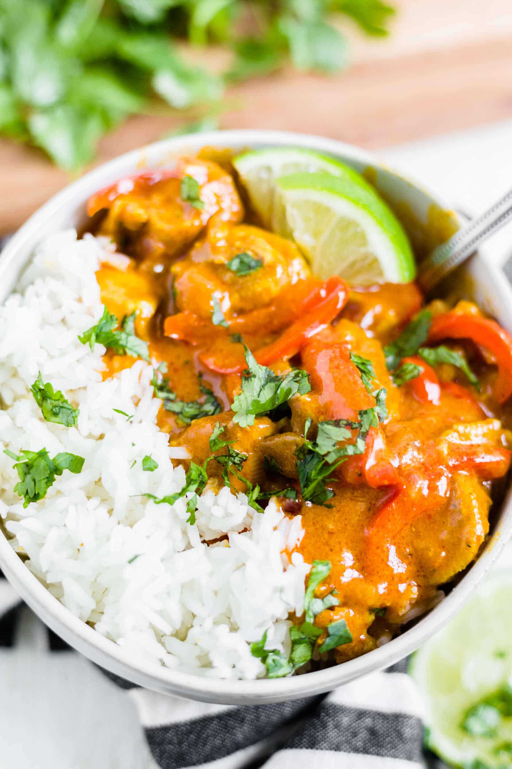 Coconut Curry Chicken (20 minutes!) | What Molly Made