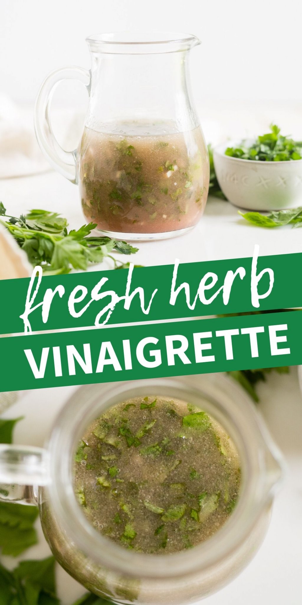 Easy Fresh Herb Vinaigrette What Molly Made