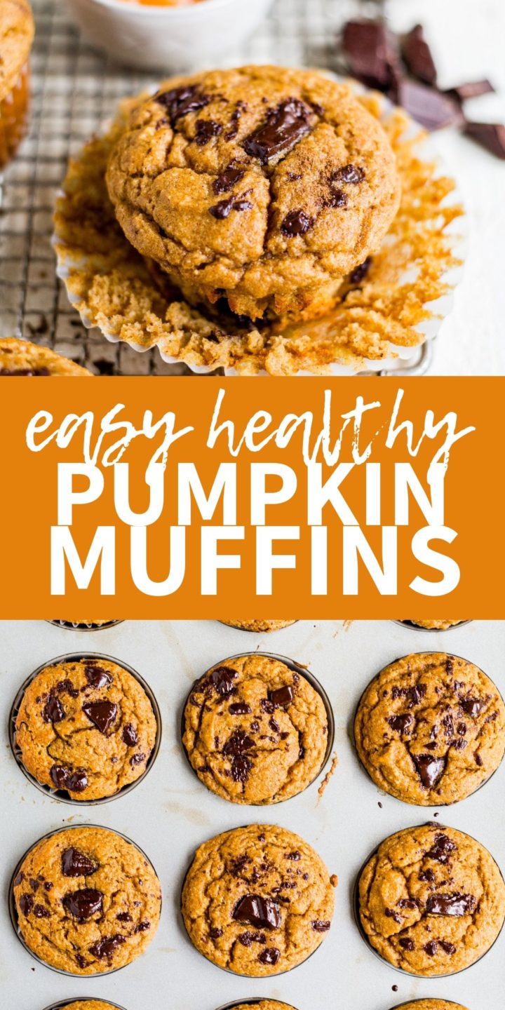 Easy Healthy Pumpkin Muffins [One Bowl!] - What Molly Made