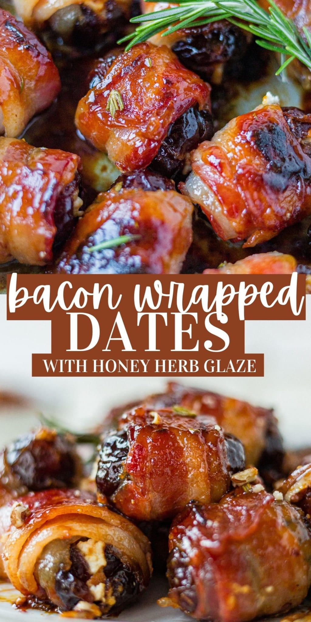 bacon wrapped dates image collage