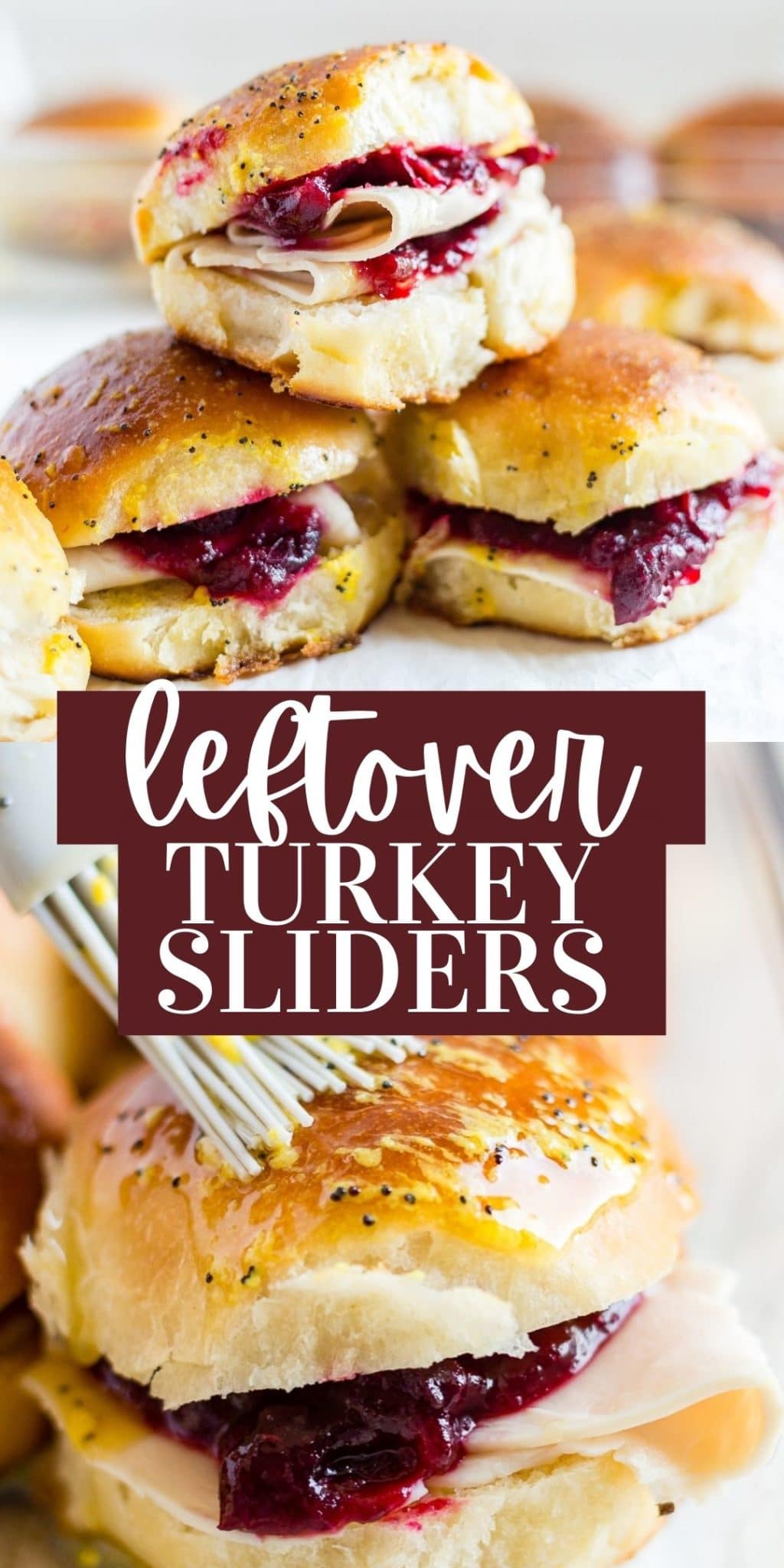 leftover turkey sliders