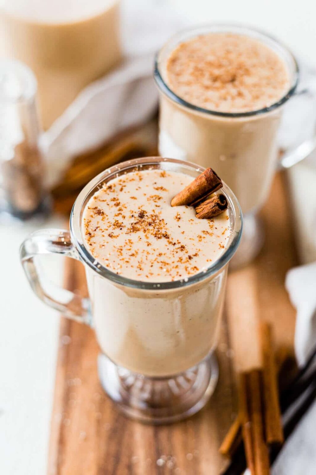 Easy Dairy Free Eggnog Recipe (Thick and Creamy)