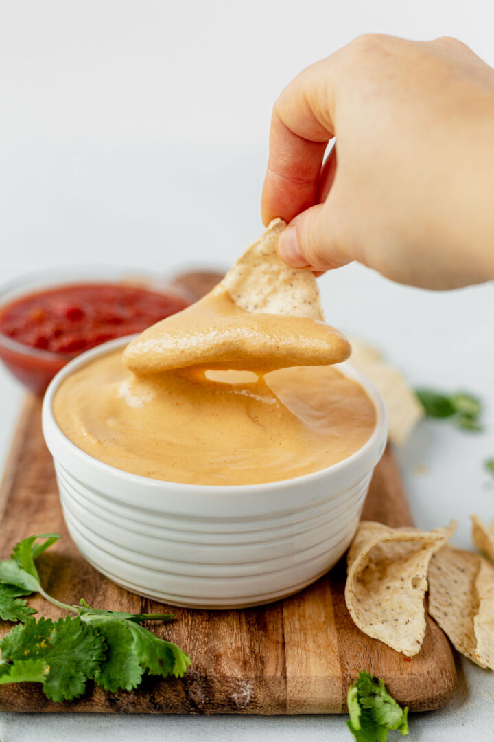 Vegan Cashew Queso (10 Minutes) What Molly Made