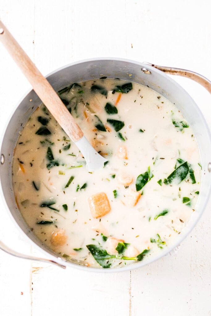 Creamy Chicken Gnocchi Soup - What Molly Made