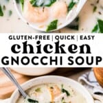 chicken gnocchi soup pin