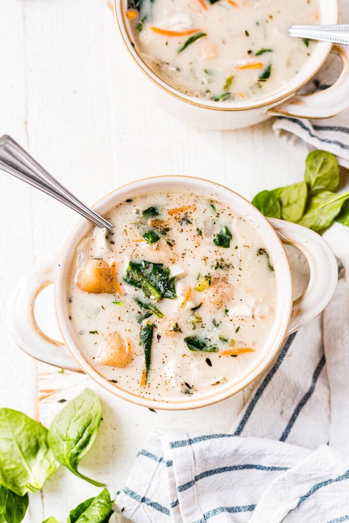 Creamy Chicken Gnocchi Soup What Molly Made