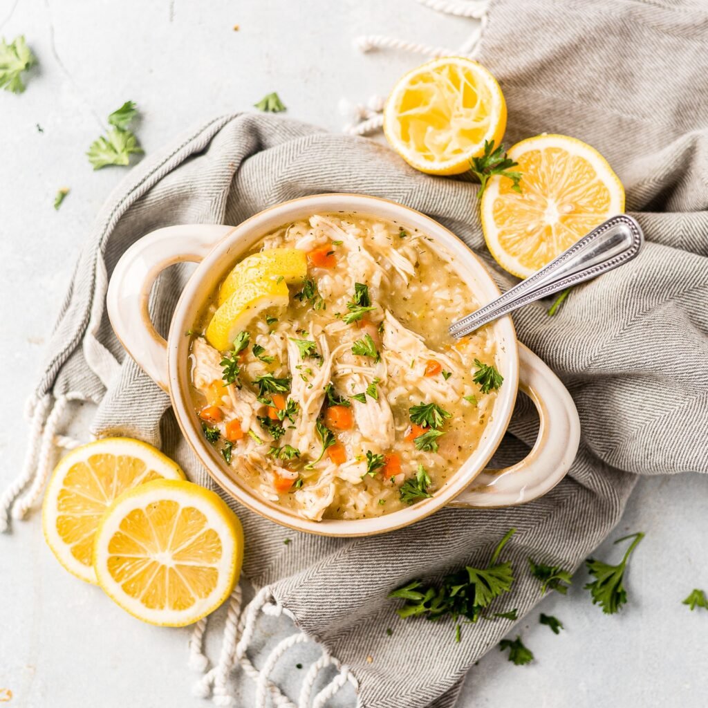 Instant Pot Greek Lemon Chicken Soup What Molly Made