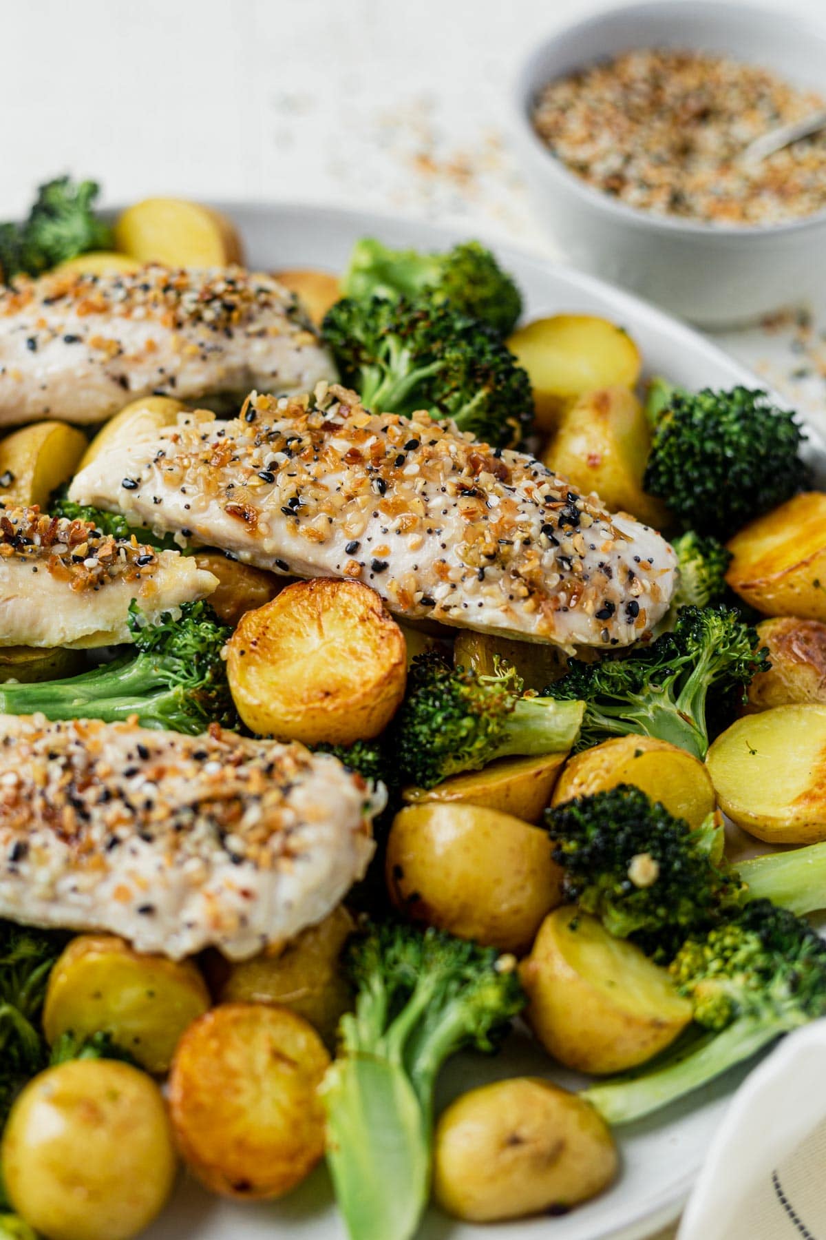 Everything Sheet Pan Chicken & Veggies