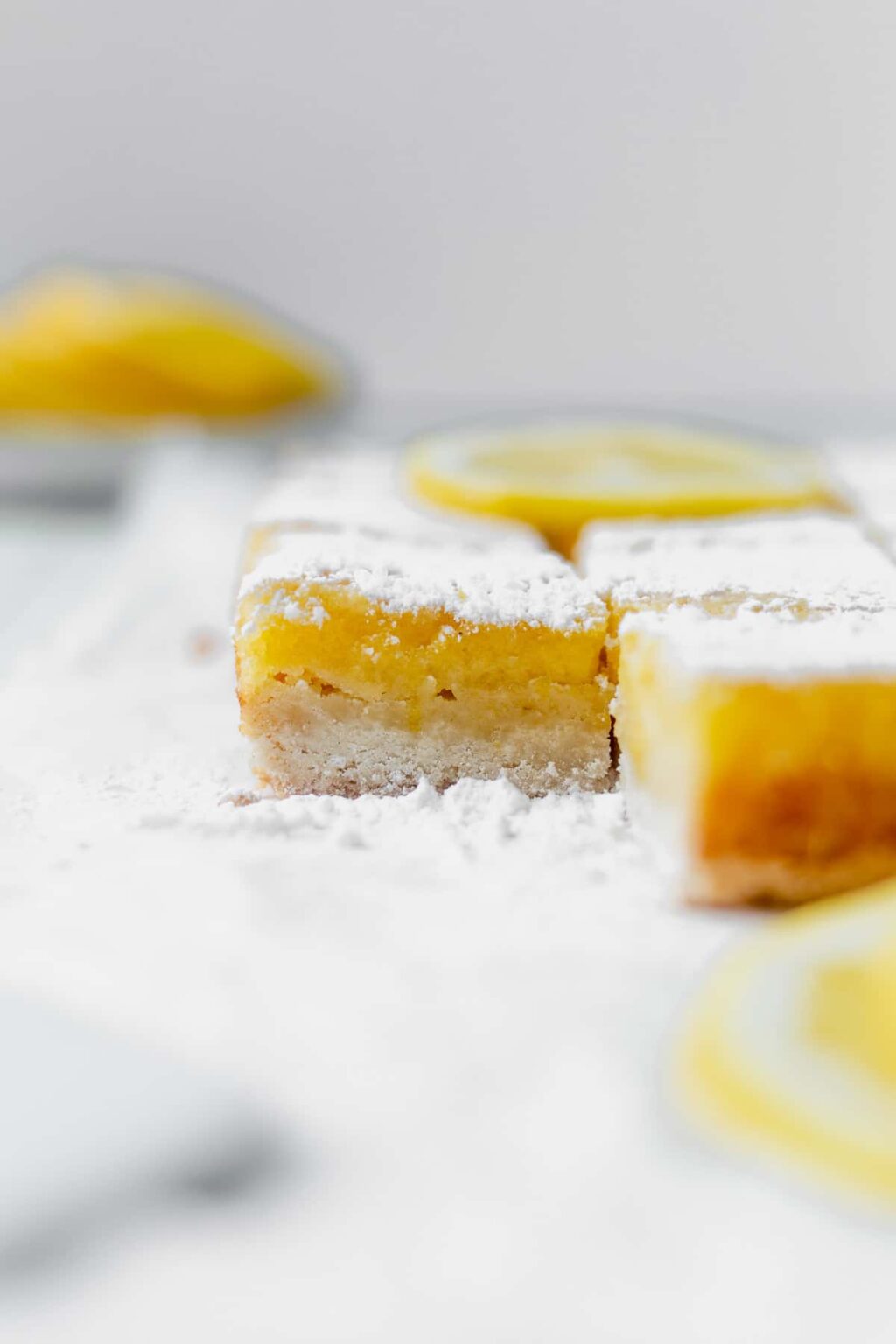Gluten-Free Lemon Bars with Shortbread Crust