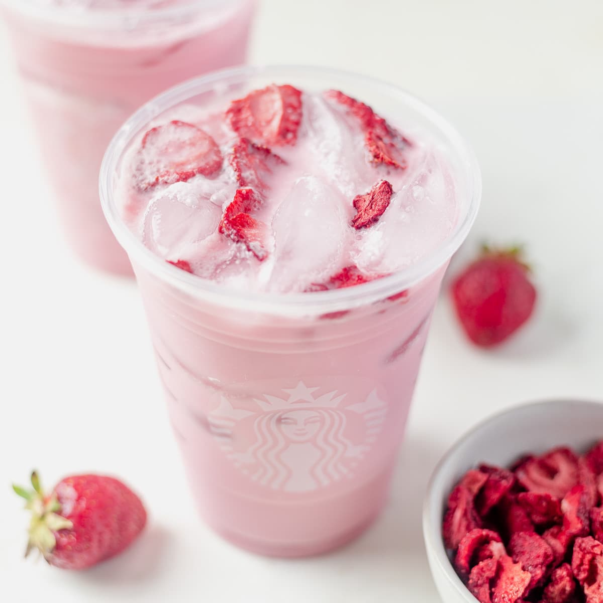 Strawberry Milk Tea - Plant-Based on a Budget