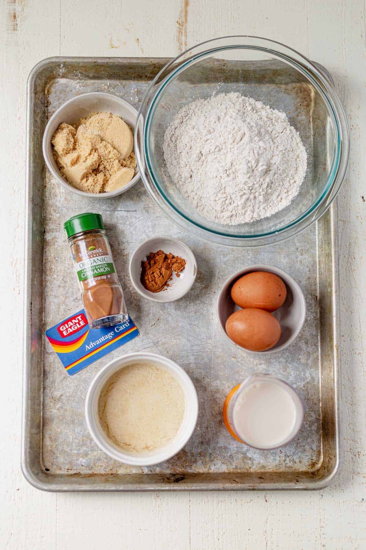 coffee cake muffin ingredients