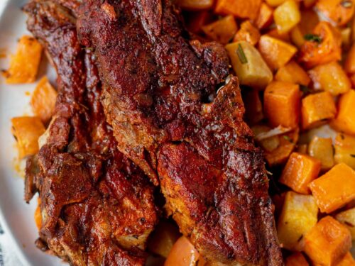 Pork ribs and discount potatoes instant pot