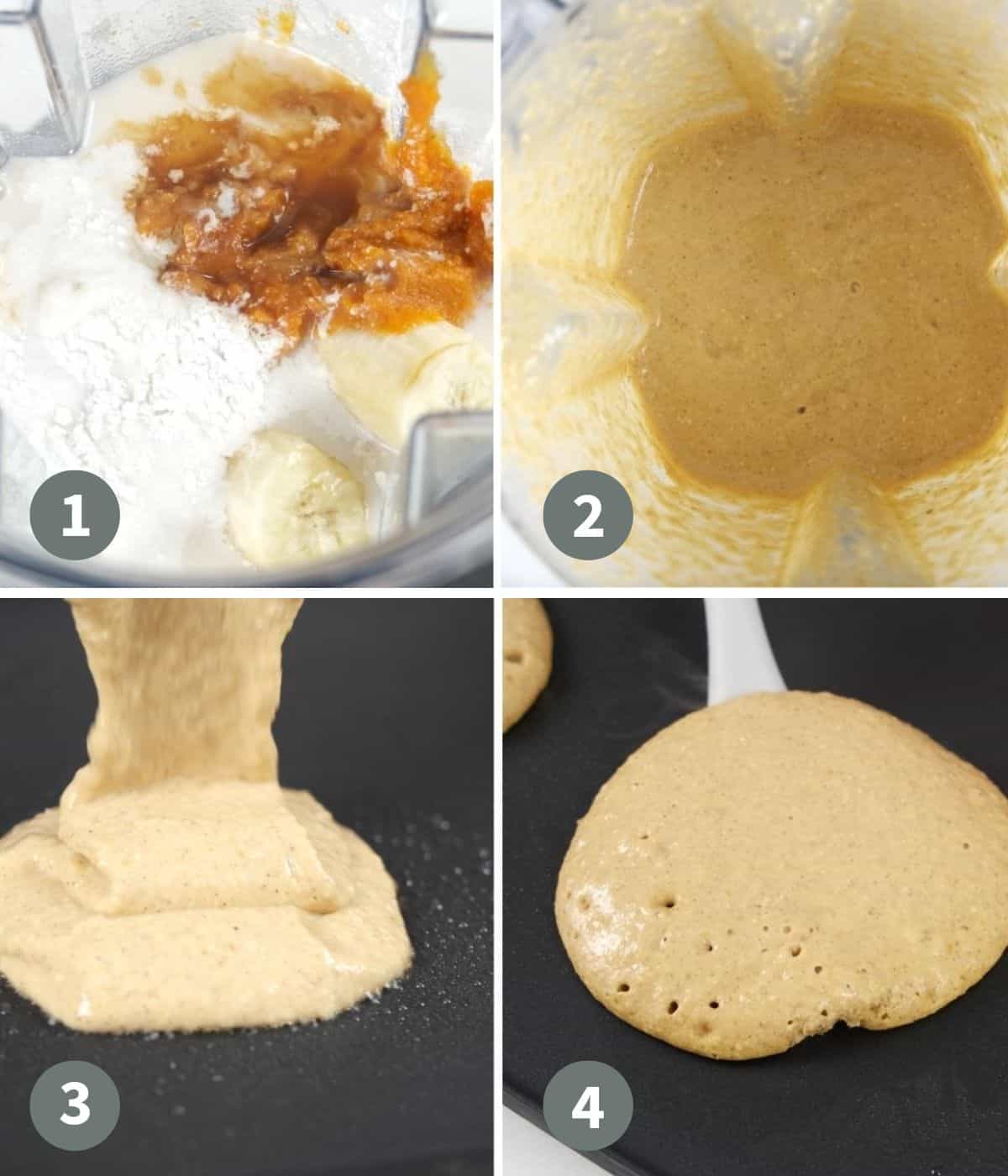 how to make healthy pumpkin pancakes