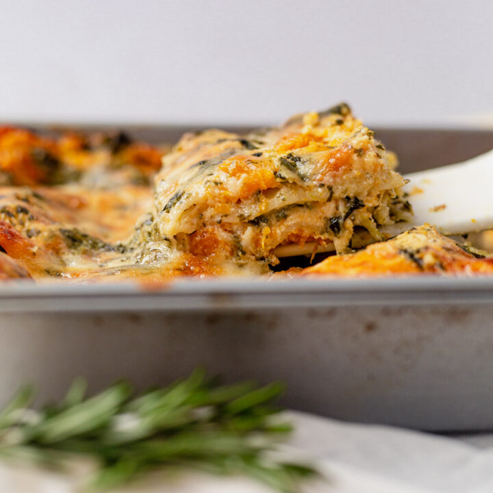 Butternut Squash and Spinach Lasagna | What Molly Made