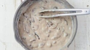 creamy mushroom sauce for dairy free green bean casserole
