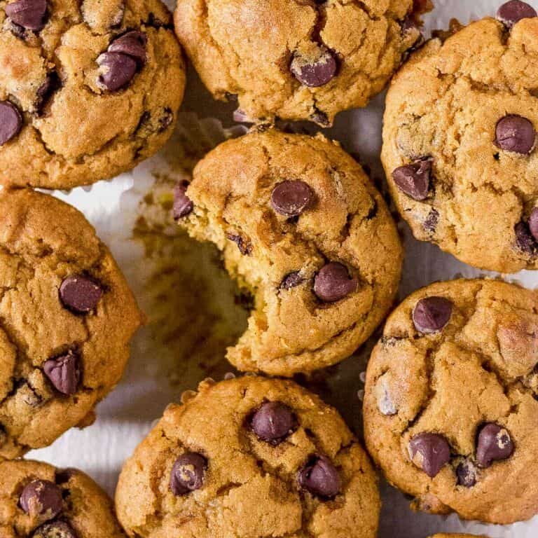 gluten free pumpkin muffins cooling