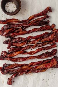 Sweet And Spicy Twisted Bacon (TikTok Recipe) | What Molly Made