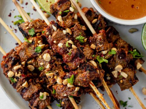 Beef satay marinade sale