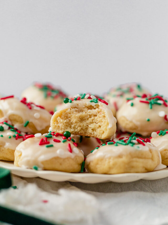 Italian Sprinkle Cookies What Molly Made
