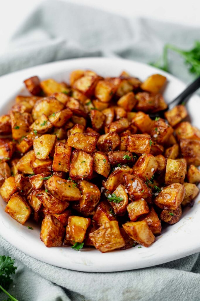 Crispy Air Fryer Breakfast Potatoes (Home Fries)