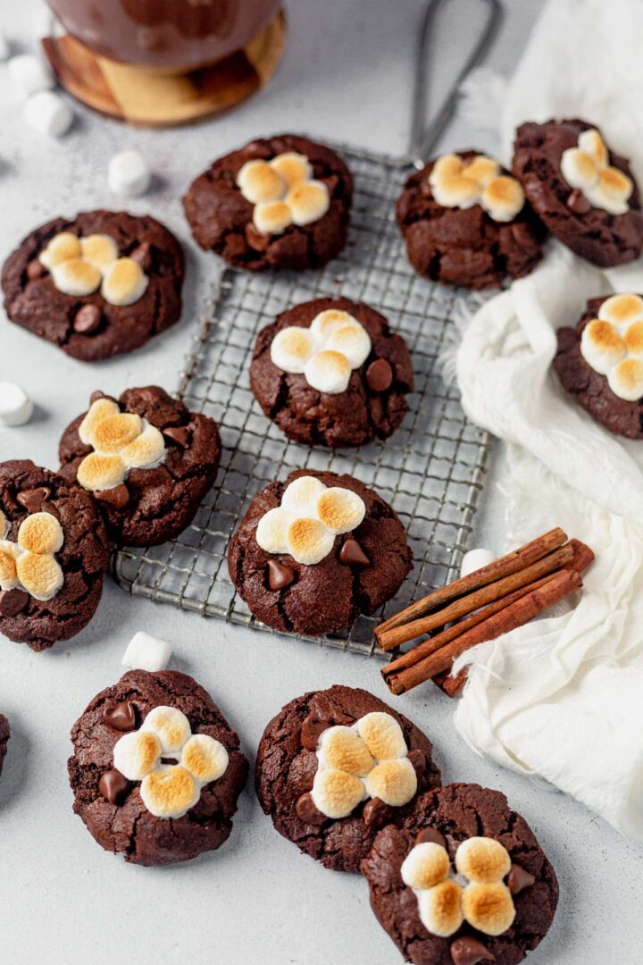 Mexican Marshmallow Cookies (Hot Cocoa Cookies) What Molly Made