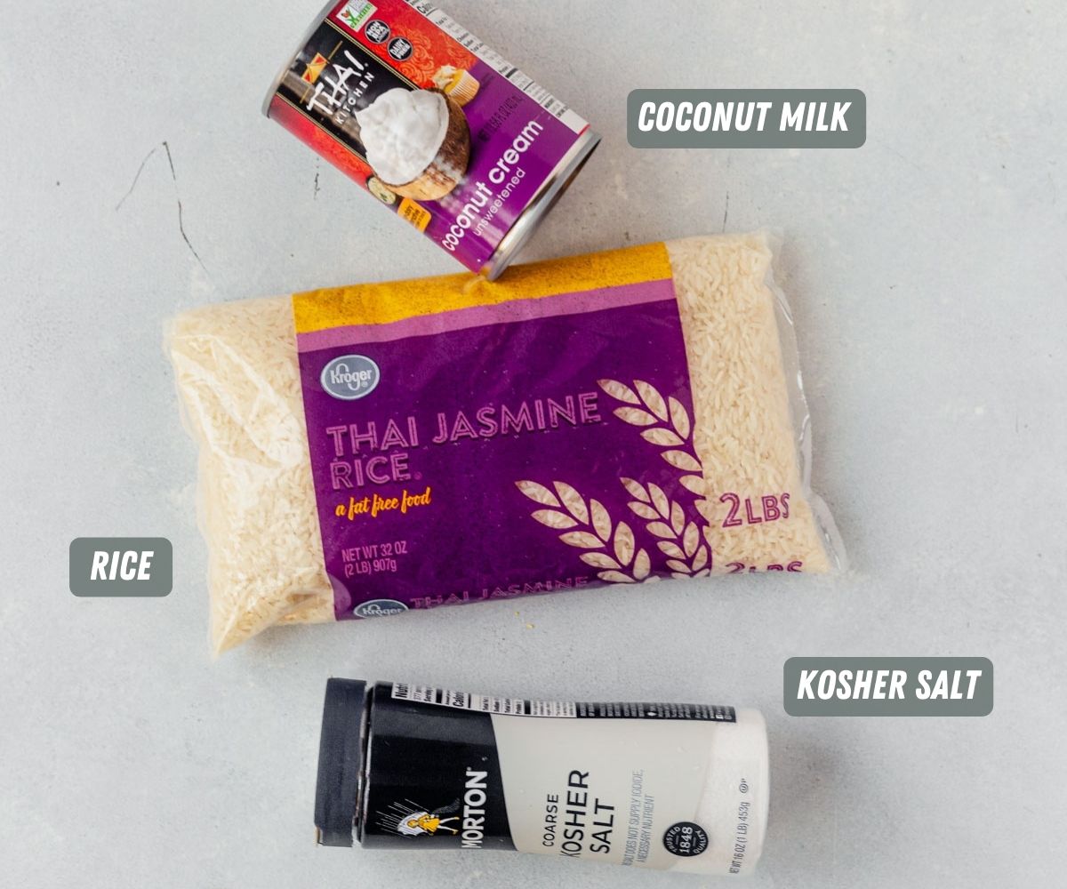 coconut rice ingredients