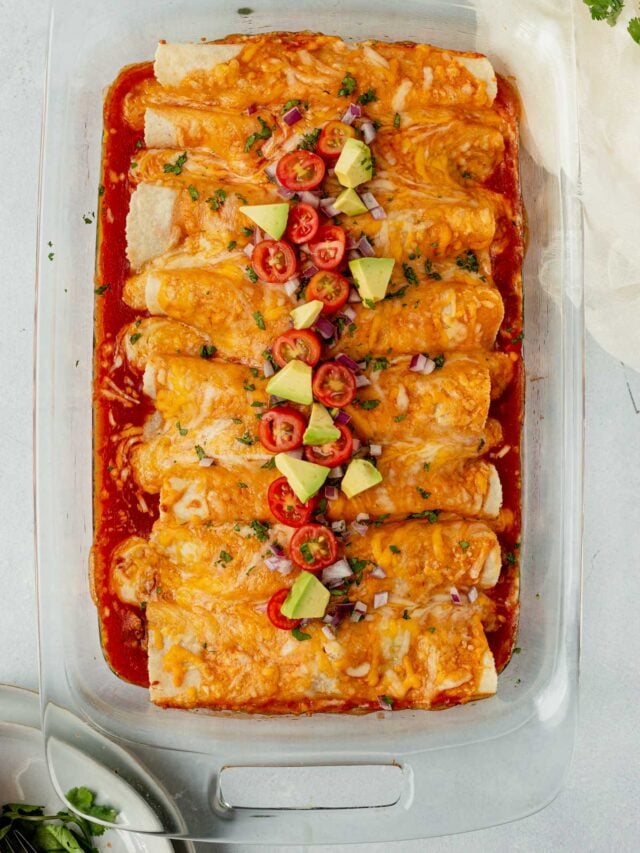 Healthy Ground Turkey Enchiladas What Molly Made