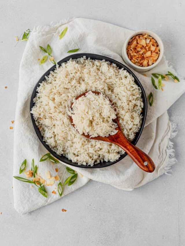 Instant Pot Coconut Rice What Molly Made