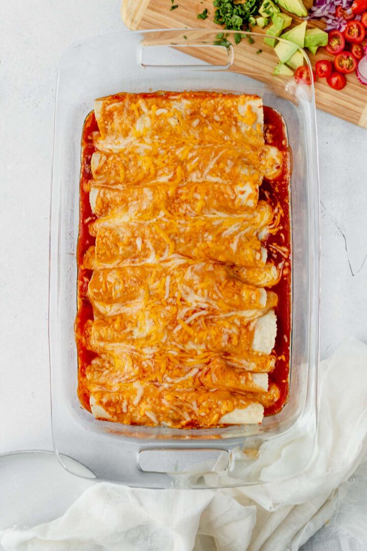 Easy Southwest Ground Turkey Enchilada Recipe