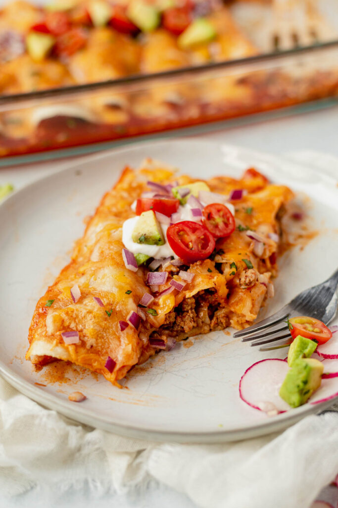 Easy Ground Turkey Enchiladas Healthy Recipe 1615