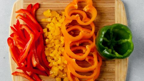 How to Dice a Bell Pepper — The Sunny Palate